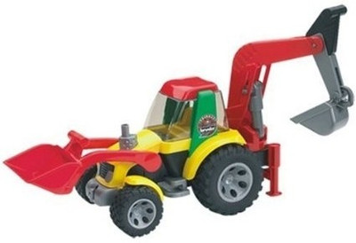 

Bruder Roadmax Loader Backhoe(Red, Green, Yellow), Green;red;yellow