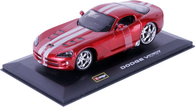 

Bburago Dodge Viper 1:32 Scale Diecast Metal Car(Red)