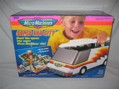 

Galoob Super Van City Hiways & Ways Micro Machines(Multicolor)