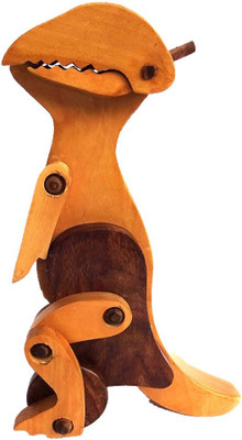 

Craftspoint desi wooden dynasore(Yellow, Brown), Brown;yellow