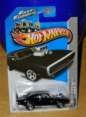 

Hot Wheels 2013 Hw City Fast & Furious '70 Dodge Charger R/T(Black)