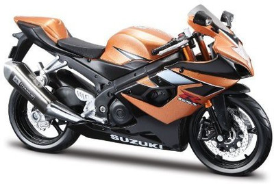 

Maisto Suzuki Gsx R-1000 Diecast Bike(Black, Brown)