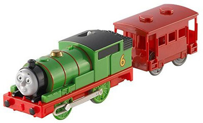 

Fisher-Price Thomas The Train - TrackMaster Percy & coach(Peach, Red)