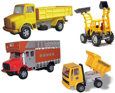 

AR Enterprises Combo of Constuction Vehicles 2(Multicolor)