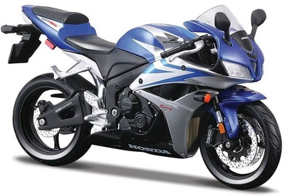 

Maisto Honda CBR 600RR Bike Assembly Kit(Silver, Blue), Blue;silver