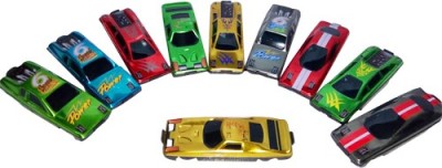 

Khareedi Fashion Sports Cars Set of 10 Cars(Multicolour)