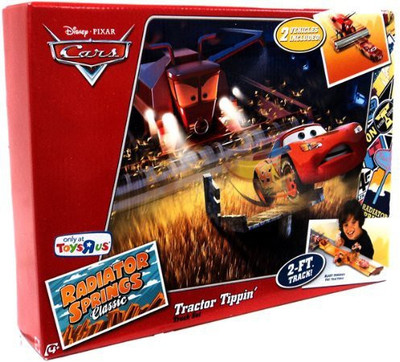 

Mattel Disney / Pixar Cars Movie Exclusive Playset Tractor Tippin(Red)