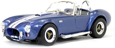 

Road Signature 64' Shelby Cobra 427 S/C 1:18 Yatming diecast scale model car(Blue)