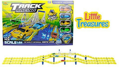 

Little Treasures Center City All Service Station Deluxe Toy Play Set(Multicolor)