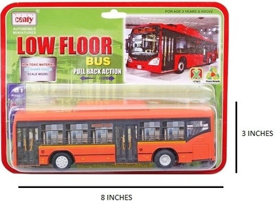 

CENTY Low Floor Bus CT-132(Orange)