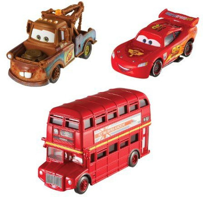 

Mattel Cars 2 Collector Double Decker Busmaterand Lightning(Red)