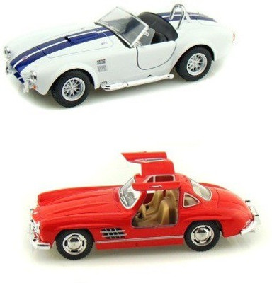 

Mayatra's Kinsmart Shelby Cobra And Mercedes Sl Coupe(Multicolor)