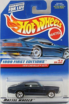 

Hot Wheels 1999 1970 Chevelle Ss Collectible First Editions Series 915(Black)
