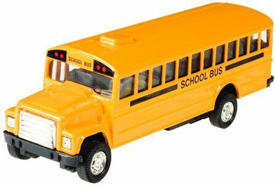 

Toysmith Pull-Back School Bus(Yellow)