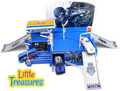 

Little Treasures City Swat Police Force Play Set(Multicolor)
