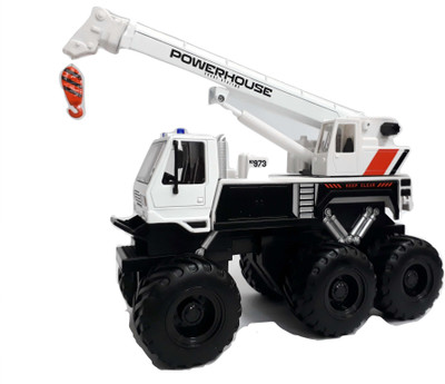 

Maisto Builder Zone Quarry Monsters Crane (White)(White)