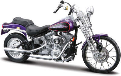 

Maisto Harley-Davidson 2001 FXSTS Springer Softail(Purple)