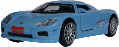 

Adraxx 1:28 Scale Die Cast Retro Concept Sports Car Toy Collector Model(Blue)
