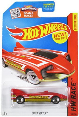 

Hot Wheels Hw Race 2015 Red Speed Slayer Track Aces 180/250(Red)