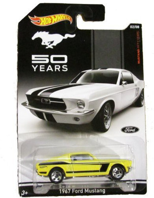 

Hot Wheels Mustang Fifty Years 02/08 1967 Ford Mustang(Yellow)