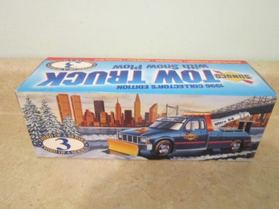 

Sunoco 1996 Tow Truck With Snow Plow 3 In The Series(Blue)