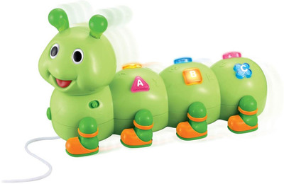 

Winfun Pull Along Caterpillar(Multicolor)