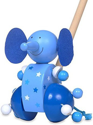 

BabyCentre Fiesta Crafts Elephant Push Along(Multicolor)