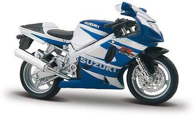 

Bburago Suzuki GSX R750 Diecast Motorcycle(Blue, White)