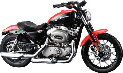 

Maisto Harley-Davidson 2007 XL 1200N Nightster(Black, Red)