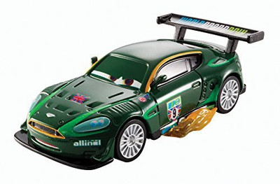 

Mattel disney/pixar cars Nigel Gearsley With Flames Diecast(Green)