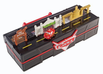 

Mattel disney/pixar cars Micro Drifters Fastflip Carry Case(Black)