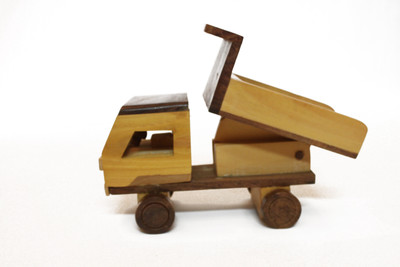 

Aatike Dumper Truck(Natural Wood)