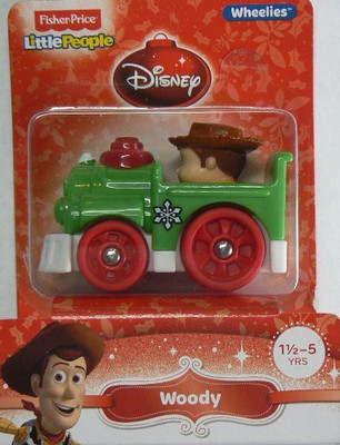 

Fisher-Price Little People Wheelies Disney Woody(Red)