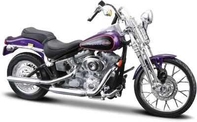 

Maisto Harley Davidson 2001 FXSTS Springer Softail (1/18)(Purple)