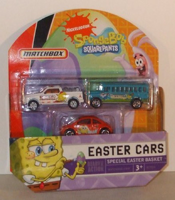 

Matchbox Spongebob Squarepants Easter Cars(Multicolor)