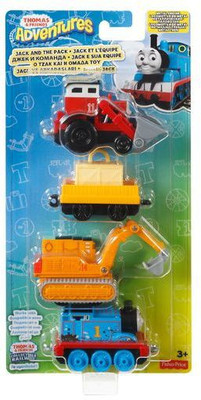 

Thomas & Friends Adventures Jack and the Pack(Multicolor)