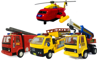 

CENTY Fire Brigade Kit - Set 4(Multicolor)