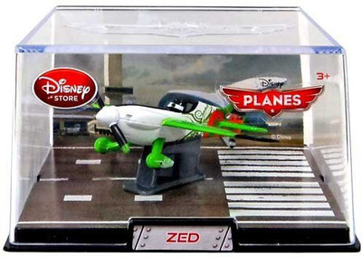 

Disney Planes Exclusive 1:43 Die Cast Plane In Plastic Case Zed(Multicolor)