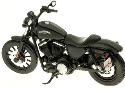 

Maisto Harley Davidson 2014 Sportster Iron 883 1:18 Die-cast Toy Bike Model(Black)