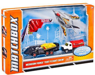 

Matchbox Sky Busters Mission Force Experimental Flight Pack(Multicolor)