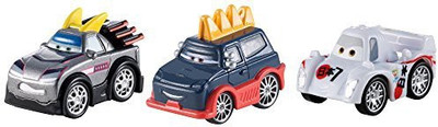 

Mattel Cars Micro Drifters Kubotoyokoza And Shu Todoroki 3Pack(Multicolor)