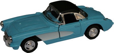

Adraxx 1:32 Scale Die Cast Metal Pullback Chevrolet Corvette Model Toy Car(Blue)