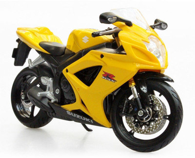 

Maisto 1/12 Suzuki GSX-R600(Yellow)