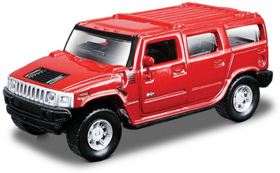 

Maisto Maisto Power Kruzerz 4.5 inch Pull Back Action - Hummer H2 SUV Diecast Model Car(Red)