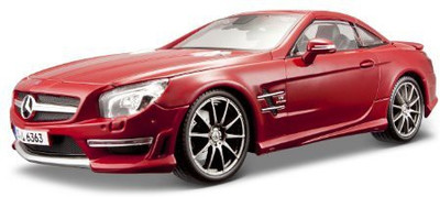 

Maisto 118 Scale Mercedesbenz Sl 63 Amg Hard Top Diecast(Red)
