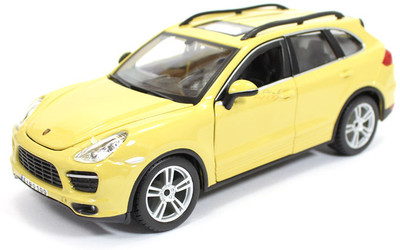 

Bburago Porsche Cayenne Turbo 1:24 Diecast Scale Model Car(Yellow)