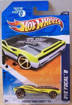 

Mattel Hot Wheels 2011 Faster Than Ever 7/10 Yellow E Focal Ii(Yellow)