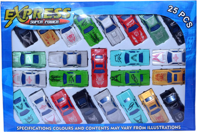 

Cool Toys Pack of 25 Pcs Car(Multi Color)