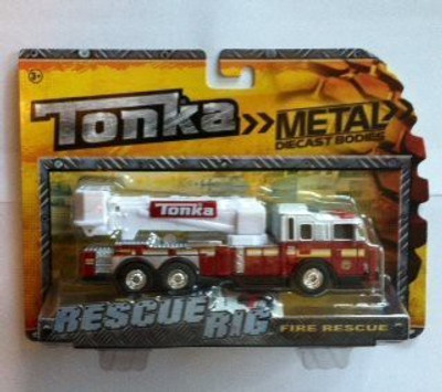 

Tonka Rescue Rig Fire Rescue (Red Truck With White Ladder)(White)