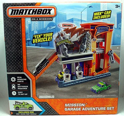 

Matchbox on a mission Garage Adventure Set(Multicolor)